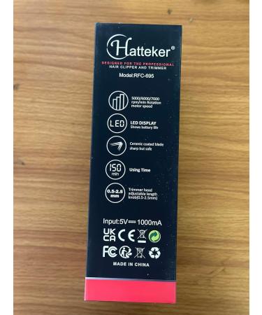 Hatteker Professional Hair Clippers and T-Blade Trimmer Kit for Men - Gold 17 Piece Set | Cordless Beard Barber Clipper, Haircut Grooming Kit, IPX7 Waterproof - Buy Online on SooperMarket.com