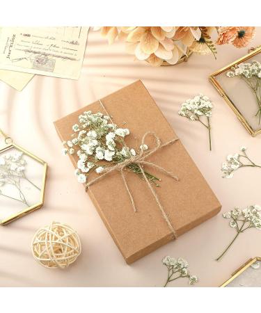 Dried Babys Breath Flowers Bulk - 200 Pcs Ivory White Gypsophila for Wedding, Christmas, and Crafts - Buy Online on SooperMarket.com