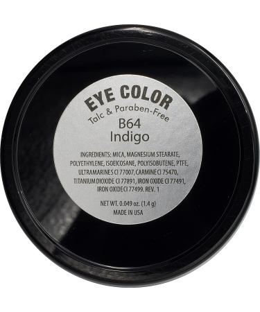 Pure Ziva Indigo Denim Navy Blue Purple Violet Opaque Vegan Eyeshadow- Talc, Paraben & Cruelty Free - Buy Online on SooperMarket.com