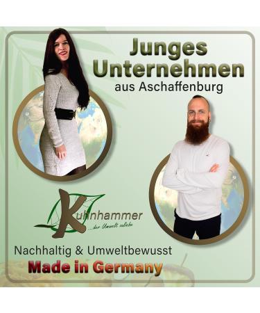 Kuhnhammer Organic Waste Bag 10L | 50 Stk Plastic-Free Tearproof Eco-Friendly Organic Garbage Bags - Buy Online on SooperMarket.com