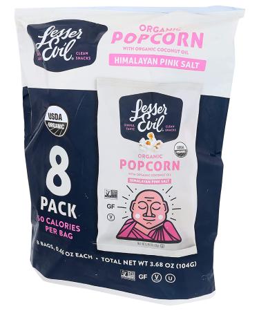 Shop Lesser Evil Buddha Bowl Organic Popcorn - Himalayan Pink, 0.46 oz, Pack of 8 - Buy Online on SooperMarket.com