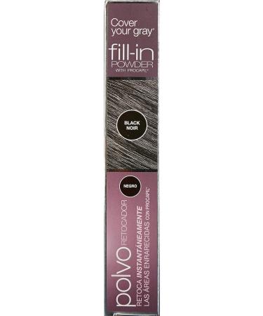 Cover Your Gray Fill In Powder - Black | Instant Root Touch Up Solution - Buy Online on SooperMarket.com