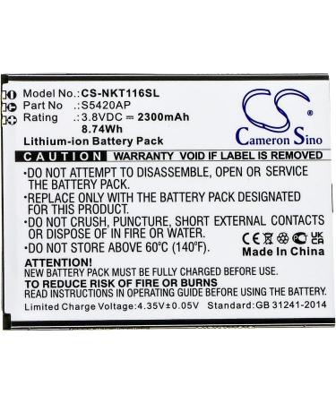 2300mAh Replacement Battery for S5420AP C1 2019 & TA-1165 - International Shipping Available - Buy Online on SooperMarket.com