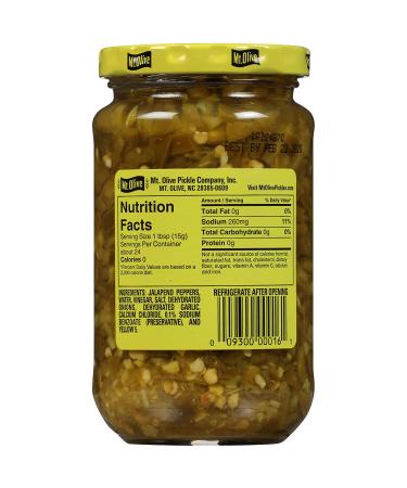 Mt. Olive Diced Jalapeno Peppers 12oz - Pack of 3 | Spicy Pickled Peppers for Cooking - Buy Online on SooperMarket.com