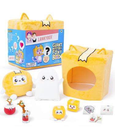 LankyBox Giant Foxy Mystery Box Foxy Mystery Box with 10 Exciting Toys to Discover inside Officially Licensed Merch
