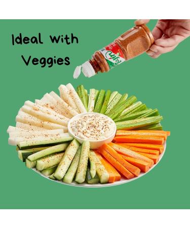 APG Fine Foods Tajin Seasoning Clasico With Lime 400g Tub (Pack of 3) Authentic Mexican Flavouring - Buy Online on SooperMarket.com