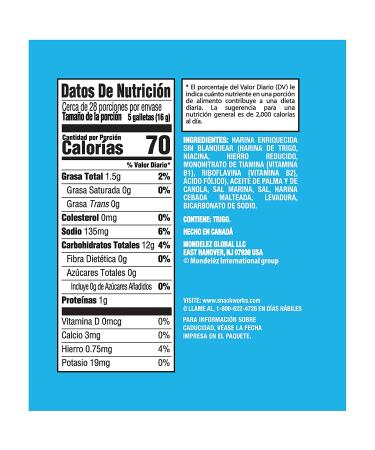 Premium Original Saltine Crackers - 16 oz | Top Quality Snack Option - Buy Online on SooperMarket.com