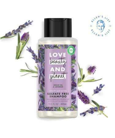 Love Beauty and Planet Smooth & Serene Argan Oil Shampoo - Frizz Control Sulfate Free 13.5 oz - Buy Online on SooperMarket.com