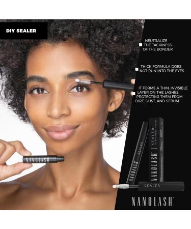 Nanolash DIY Sealer 5 ml - sealer for DIY lash extensions fixer for cluster false eyelashes - Buy Online on SooperMarket.com