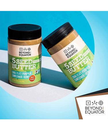 GoSupps.com - Beyond The Equator 5 Seed Butter Unsweetend 16 oz (454 g) - Buy Online on SooperMarket.com