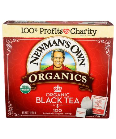 Newman's Own Organic Black Tea - 100 Bags,7.1 OZ. 100 Count (Pack of 1)
