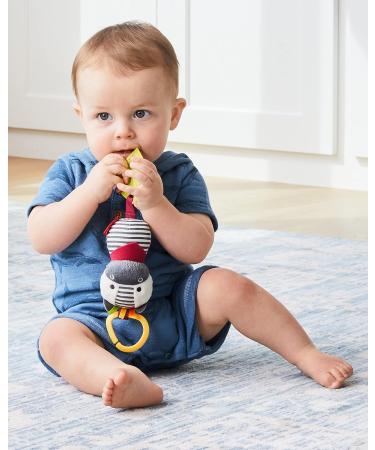 Skip Hop Bandana Buddies Baby Activity Chime & Teether Stroller Toy  Zebra - Buy Online on SooperMarket.com