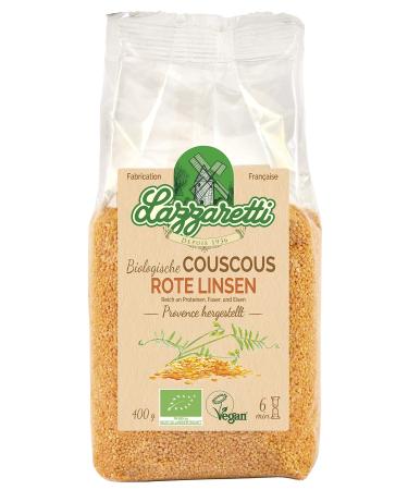 Lazzaretti Organic Couscous Red Lentils 400 g