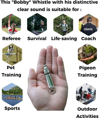 Mil-Tec Nickel Plated Police Whistle - Loud Safety Whistle for Law Enforcement - Buy Online on SooperMarket.com
