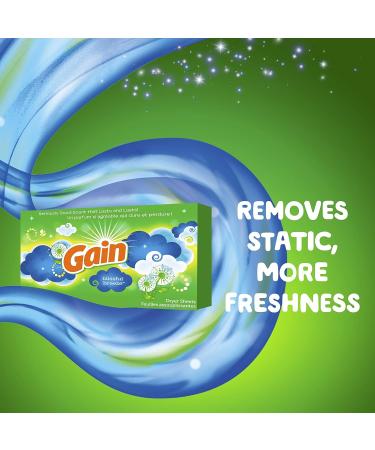 Gain Blissful Breeze Fabric Softener Dryer Sheets - 120 Count - Buy Online on SooperMarket.com