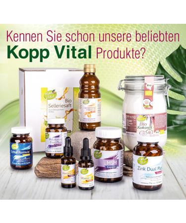 Kopp Vital Bio-Jojoba l 250ml | Vegan & 100% Organic | Moisture Regulating Plant Oil for Skin Care | Non-GMO - Buy Online on SooperMarket.com