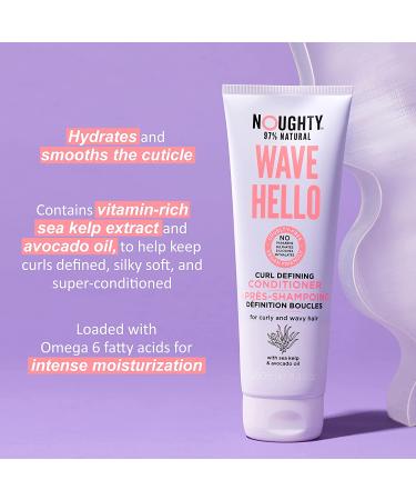 Noughty Wave Hello Curl Defining Conditioner 8.4 fl oz - Best for Curly Hair - Buy Online on SooperMarket.com