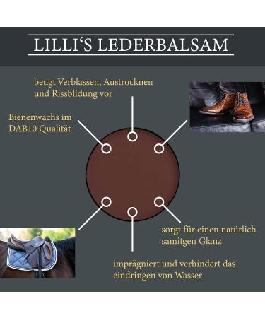 Lillis Leather Care Balm 200ml | Brown Beeswax & Lanolin for Shoes Jackets Car Leather & Furniture - Buy Online on SooperMarket.com
