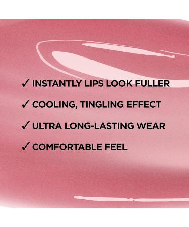 L'Or al Paris Infallible Pro Gloss Plump Lip Gloss with Hyaluronic Acid - Mauve Glow | Long Lasting Plumping Shine for Fuller, Plump Lips - 0.21 fl. oz - Buy Online on SooperMarket.com
