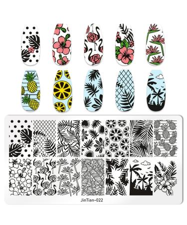 Niceneeded Constellation Nail Art Stamp Set - 6 Star Templates with Fireworks Design for Stunning Home Manicures - Buy Online on SooperMarket.com