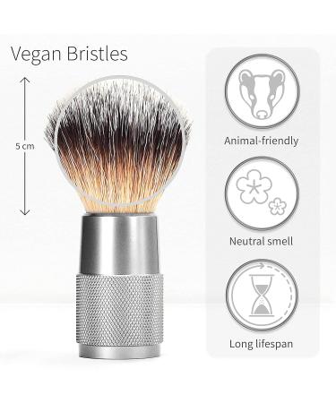 Buy Bamboo Vegan Razor Brush - Eco-Friendly Shaving Accessories for Men & Women | Travel-Friendly & Synthetic | Shop Now at BAMBaw - Buy Online on SooperMarket.com