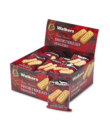 Walker's Shortbread Cookies, 2/Pack, 24 Packs/Box