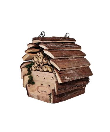Ram Wooden Bee And Insect Hotel Bees Flies Feeding Station Hanging Bee And Insect Hotel