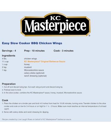 KC Masterpiece Original Barbeque Sauce 510g - Buy Online on SooperMarket.com