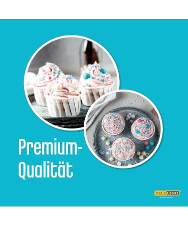 Buy Decocino Love-Mix Sprinkle Mix - Sugar Pearls & Confetti for Cake & Muffin Decoration - 95g - International Shipping Available - Buy Online on SooperMarket.com
