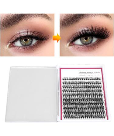 Single Eyelash Set 10ml Dual Use Glue Eyelash Cluster Set 40D False Eyelashes with Tweezers to Work - Buy Online on SooperMarket.com