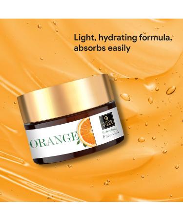 Good Vibes Orange Refreshing Face Gel - Hydrating Anti-Aging Moisturizer | Lightweight Cream for All Skin Types | Paraben & Sulfate Free 3.53 Oz (100g - Buy Online on SooperMarket.com
