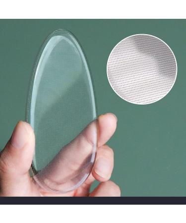 RedFlow Glass Foot File Nano Scrubber Callus Remover - Dead Skin Removal Pedicure Tool for Cracked, Wet & Dry Feet - 1 Pack - Buy Online on SooperMarket.com