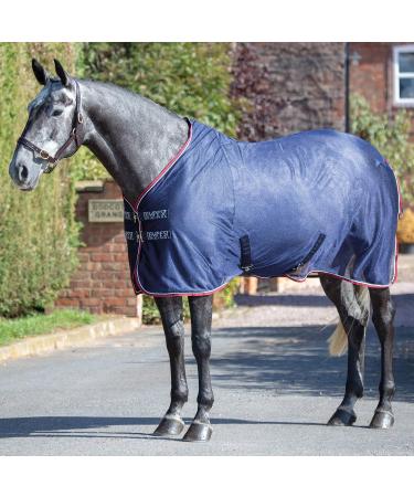 Shires Tempest Original Mesh Cooler Rug - Navy Blue Navy Blue 5ft9