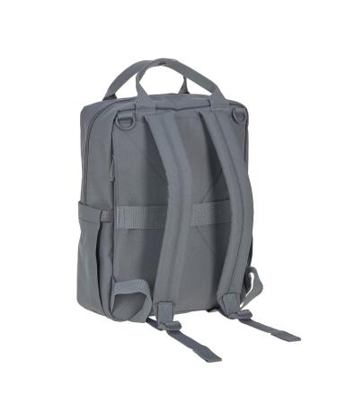 GRE VIDAL Anthracite Casual Baby Changing Bag - Sustainable Diaper Bag Backpack with Diaper Pad Stroller Attachment & Bottle Holder - Shop Internationally - Buy Online on SooperMarket.com