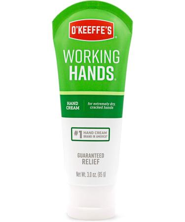 O'Keeffe's Working Hands Hand Cream Tube 3 oz (6 Pack) - Moisturizing Dry Skin Relief - Buy Online on SooperMarket.com