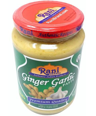 Rani Ginger Garlic Cooking Paste 26.5oz (750g) Glass Jar  Vegan | Gluten Free | NON-GMO | No Colors | Indian Origin Ginger Garlic 1.65 Pound (Pack of 1) - Buy Online on SooperMarket.com