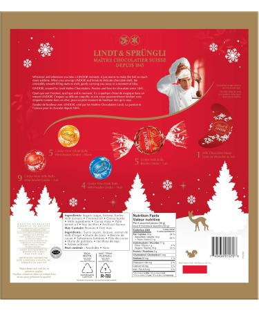 Lindt Lindor Assorted 2022 Chocolate Advent Calendar 158 Grams - Buy Online on SooperMarket.com