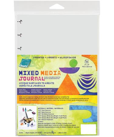 Grafix 12 Sheets Mixed Media Journal