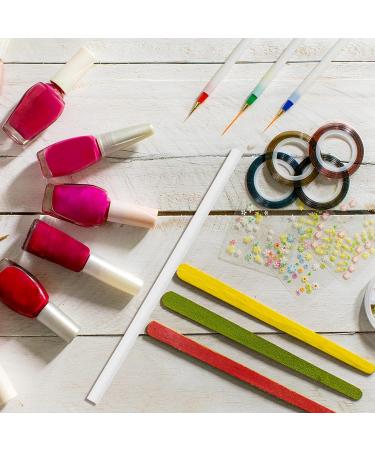 Lurrose 30th Sticky Pen Manicure Pencil - White French Strass Picker & 5D Wax Stickpin for Perfect Nail Art - Buy Online on SooperMarket.com