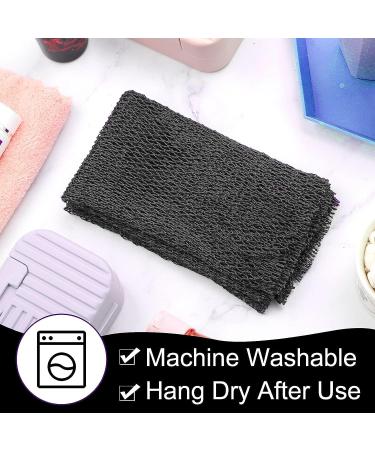 African Long Bathing Net Sponge - Skin-Smoothing Body Scrubber for Daily Use (Black) - Buy Online on SooperMarket.com