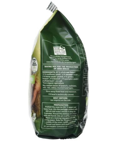 Buy Biocentral Organic Seed Bread Baking Mix | 500g | Fast & Easy | Flour & Yeast Free | High Protein | Pack of 3 - Buy Online on SooperMarket.com