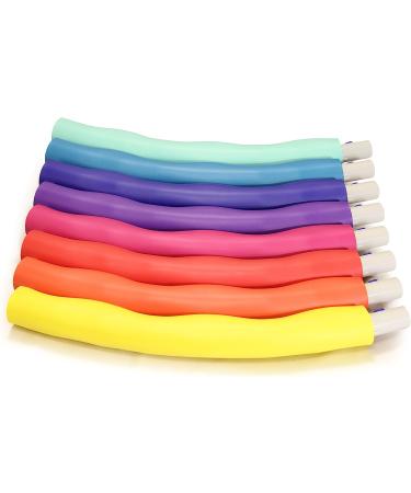 ACU Hoop 4M 4lb Weighted Hula Hoop for Weight Loss Fitness Workout - Rainbow Colors - Buy Online on SooperMarket.com