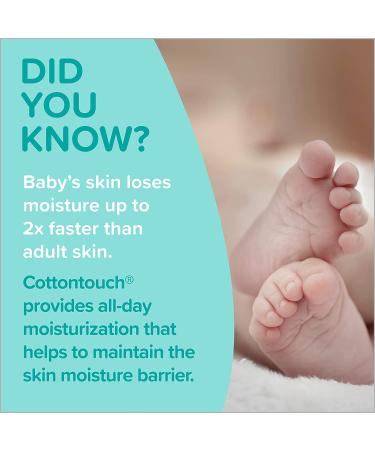 Johnson's CottonTouch Newborn Baby Face and Body Lotion - Hypoallergenic Moisturization with Real Cotton - 27.1 fl. oz - Paraben, Sulfate, and Dye-Free - Buy Online on SooperMarket.com