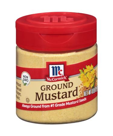 McCormick Ground Mustard, 0.85 oz Ground Mustard 0.85 Ounce (Pack of 1)