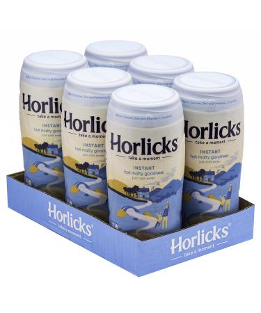Horlicks Hot Malty Goodness Jars (Instant 6x 500g Jars)
