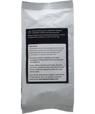 Equal Exchange Ethiopian Yirgacheffe Ground Coffee 227 g (Organic) - Buy Online on SooperMarket.com