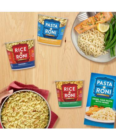 PASTA RONI Rice a Roni Cups Variety Pack - 3 Flavors, 12 Count (2.25 Oz Each) - Quick & Easy Meals - Buy Online on SooperMarket.com