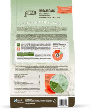 Living World Green Botanicals Adult Guinea Pig Food 1.36 kg (3 lb) - Buy Online on SooperMarket.com