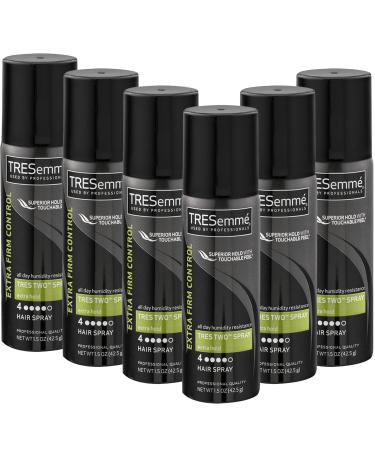 Tresemme Tres Two Extra Hold Hair Spray 1.5 Ounce (Pack of 6) by TRESemme