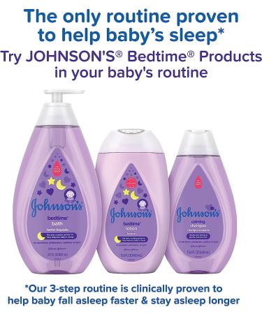 Johnson's Bedtime Baby Lotion with Coconut Oil & NaturalCalm Aromas 13.6 fl. oz - Hypoallergenic & Paraben-Free Baby Skin Care - Buy Online on SooperMarket.com